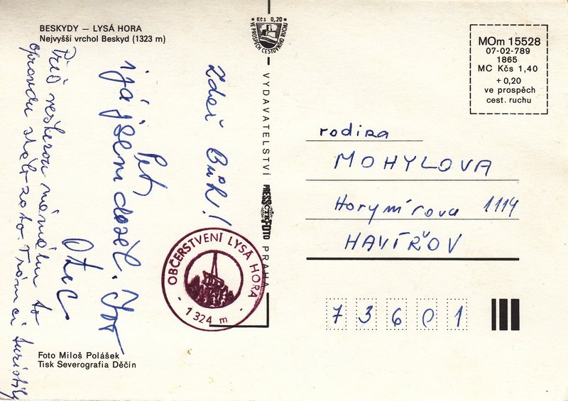 BESKYDY - LYSÁ HORA 