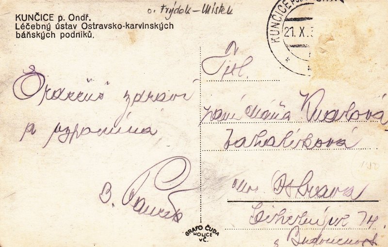 KUNČICE p. Ondř. 