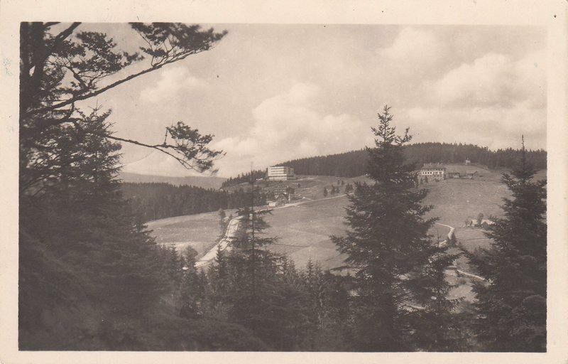 Turistická útulna u Daňků a hotel Sulov, Beskydy - Bílý Kříž, 943 m n. m. - Veřejná hovorna, p. Staré Hamry