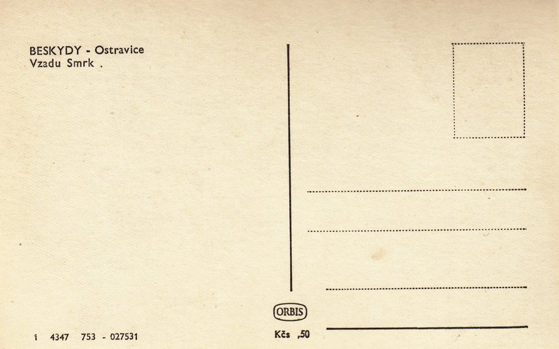BESKYDY - Ostravice - Vzadu Smrk