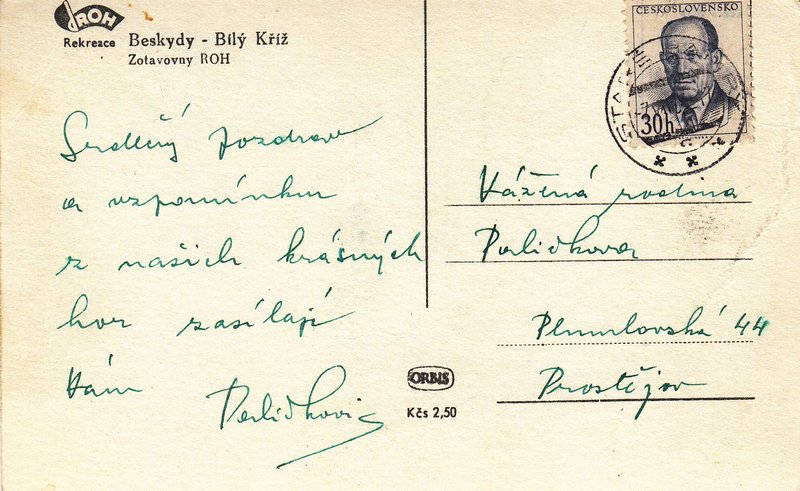 Beskydy - Bílý Kříž - Zotavovny ROH