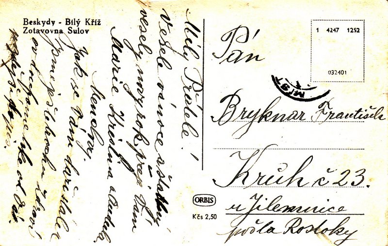 Beskydy - Bílý Kříž - Zotavovna Sulov