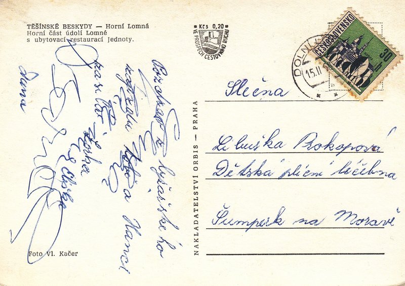 TĚŠÍNSKÉ BESKYDY - Horní Lomná