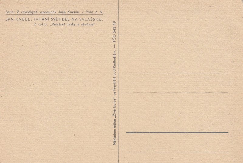 TAHANÍ SVĚTIDEL NA VALAŠSKU