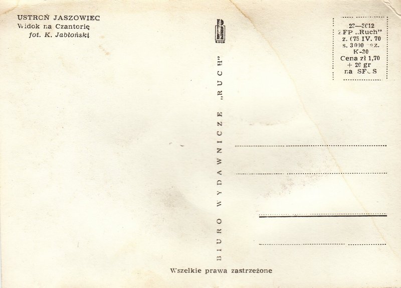 USTROŇ JASZOWIEC