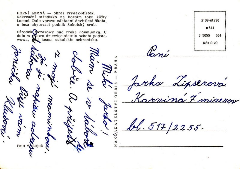 HORNÍ LOMNÁ - okres Frýdek-Místek