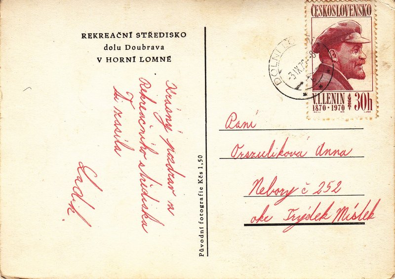 Rekreační středisko dolu Doubrava v Horní Lomné