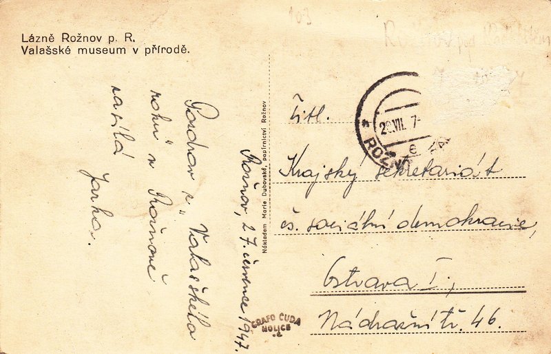 Lázně Rožnov p. R. - Valašské museum v přírodě.