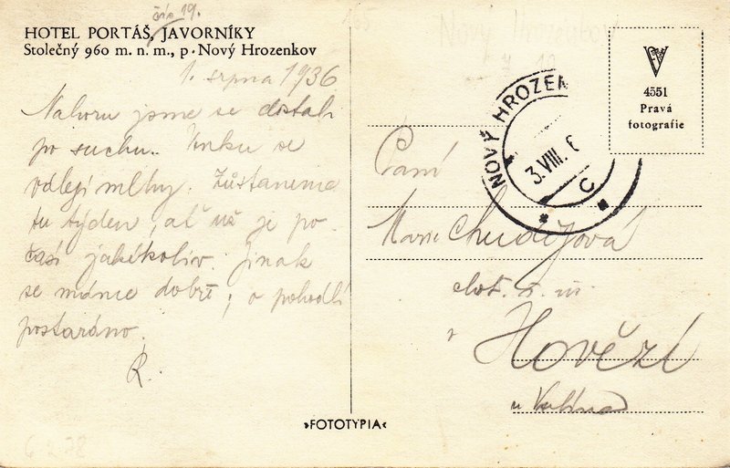 HOTEL PORTÁŠ JAVORNÍKY