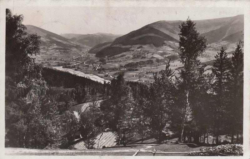 Slezské Beskydy - Údolí Morávky. Travný