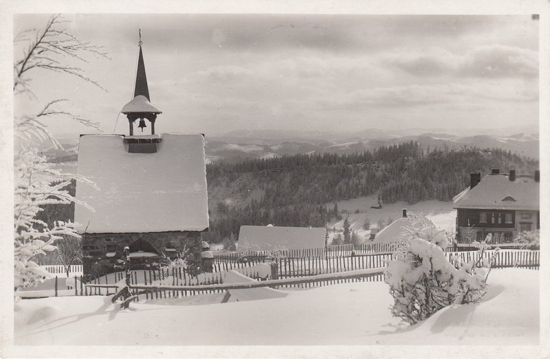 SLEZSKÉ BESKYDY - Pohled s Bílého Kříže na Zadní Beskydy