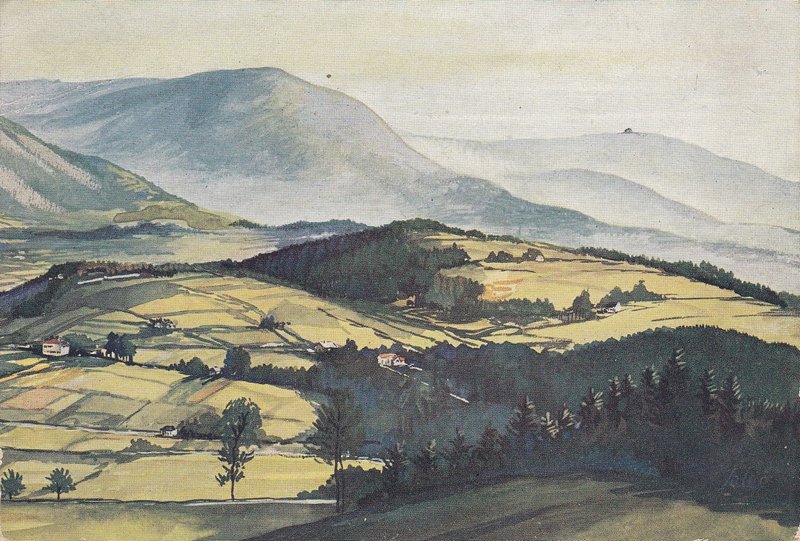 POHLED NA ÚCHVÁTNÉ PANORAMA BEZKYD