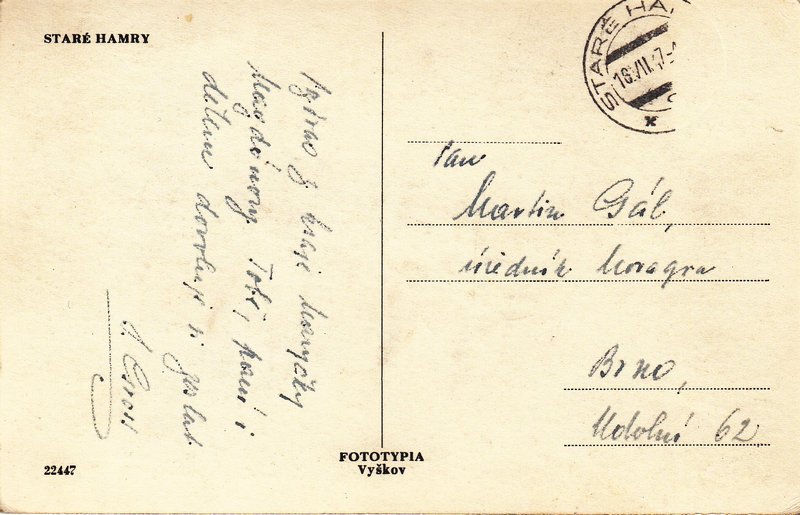 STARÉ HAMRY
