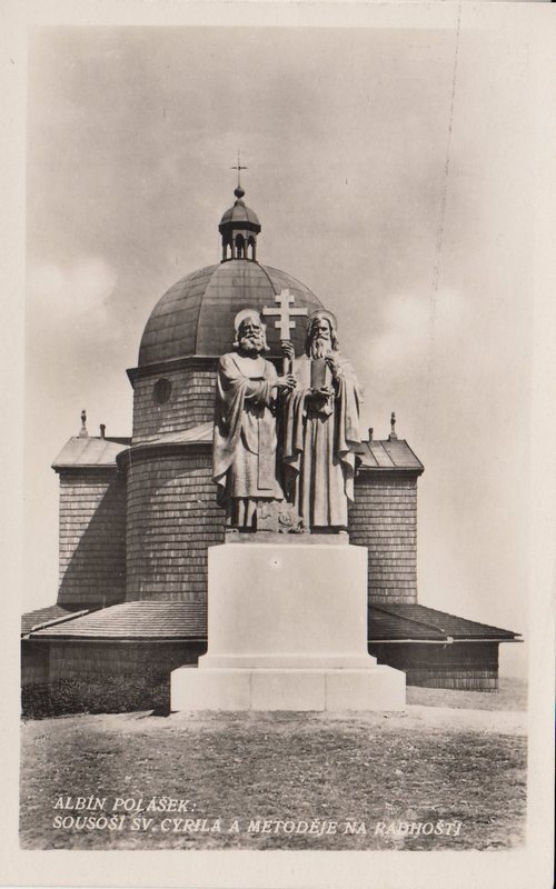 Sousoší sva. Cyrila a Metoděj na Radhošti