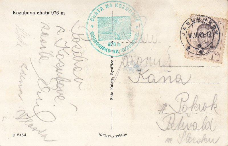 Kozubova chata 976 m