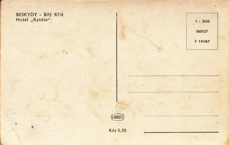 BESKYDY -Bílý Kříž
