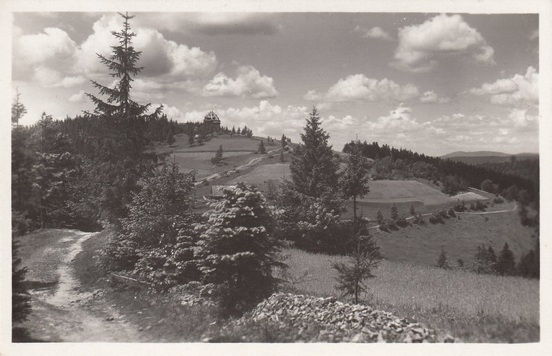 MASARYKOVA CHATA KČT. NA BESKYDĚ, pošta Staré Hamry, tel. Makov, Slov.
