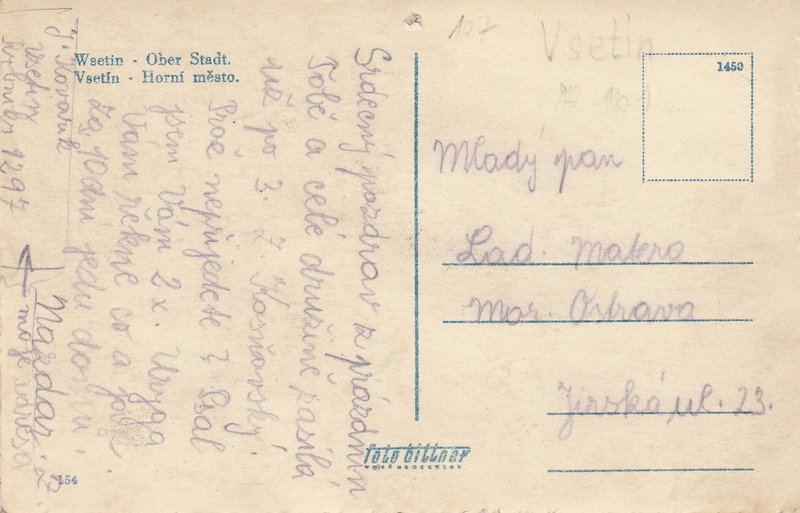 Vseín-Horní město