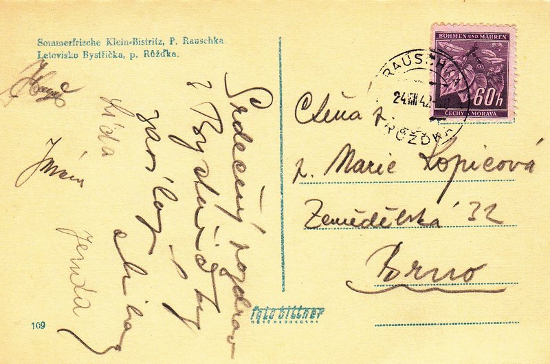 Letovisko Bystřička p. Růdžka
