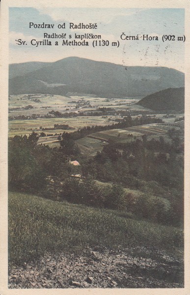 Radhošť s kapličkou Sv. Cyrilla a Methoda