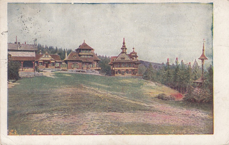 Turistické útulny "Pohorské jednoty Radhošť" na Pustevních