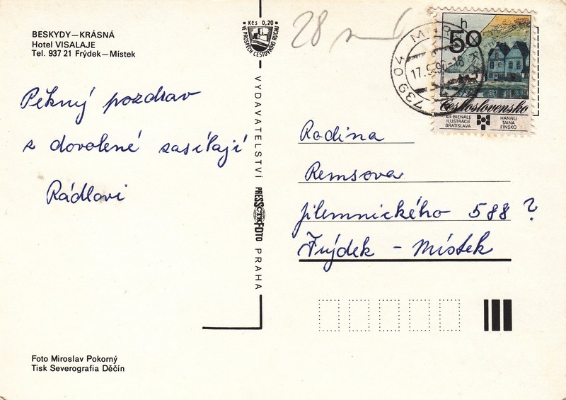 BESKYDY - KRÁSNÁ