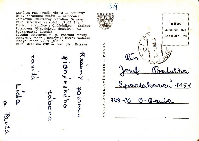 KUNČICE POD ONDŘEJNÍKEM - BESKYDY