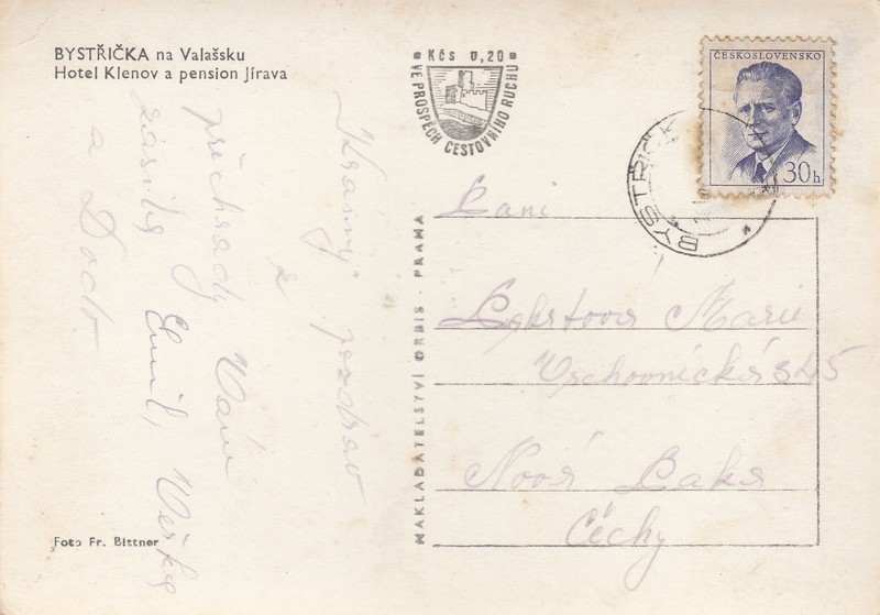 BYSTŘIČKA na Valašsku - Hotel Klenov a pension Jírava