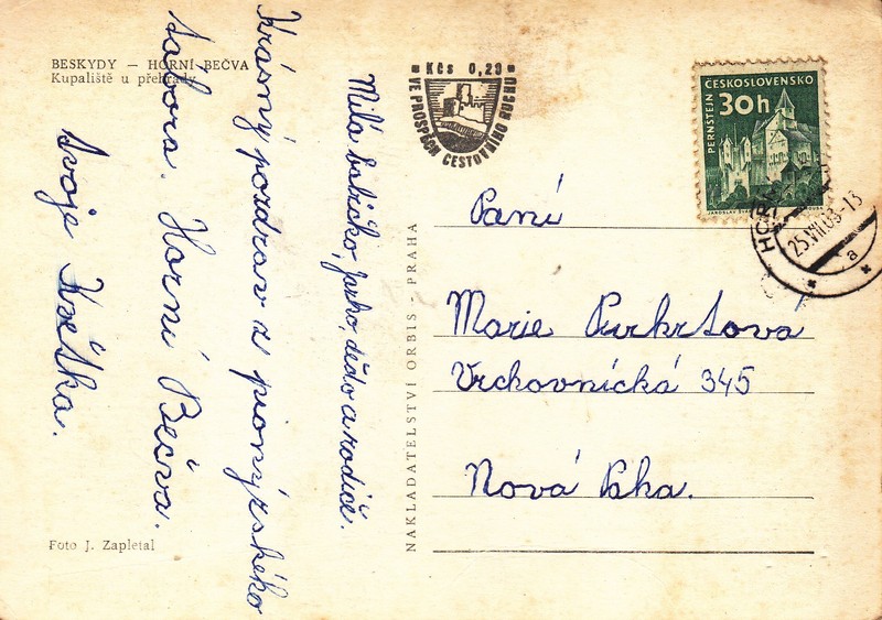 BESKYDY - HORNÍ BEČVA
