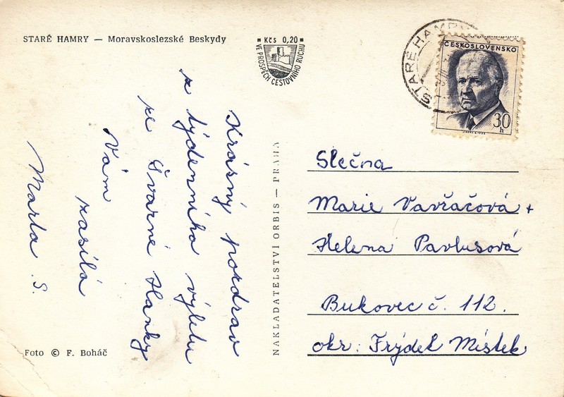 STARÉ HAMRY - Moravskoslezské Beskydy