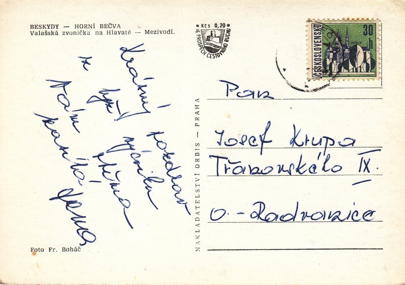 BESKYDY - HORNÍ BEČVA