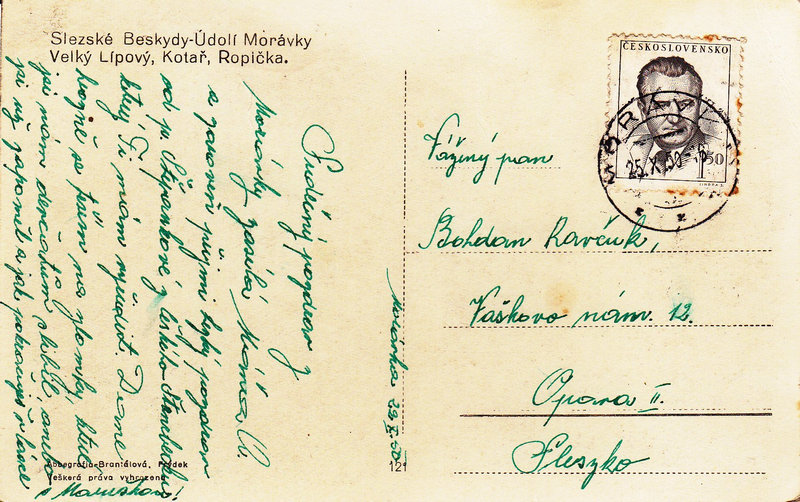 Slezské Beskydy - Údolí Morávky, Velký Lípový, Kotař, Ropička. 