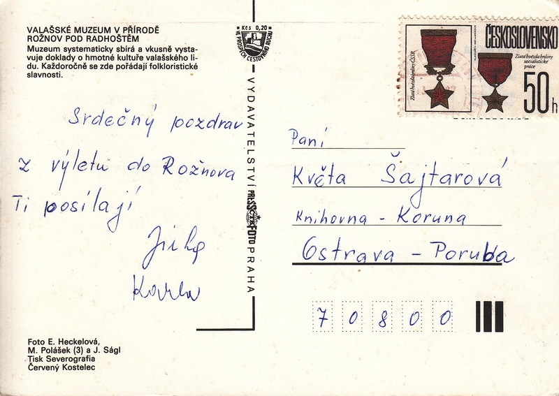 VALAŠSKÉ MUZEUM V PŘÍRODĚ ROŽNOV POD RADHOŠTĚM