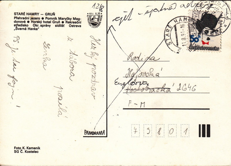 STARÉ HAMRY - GRUŇ