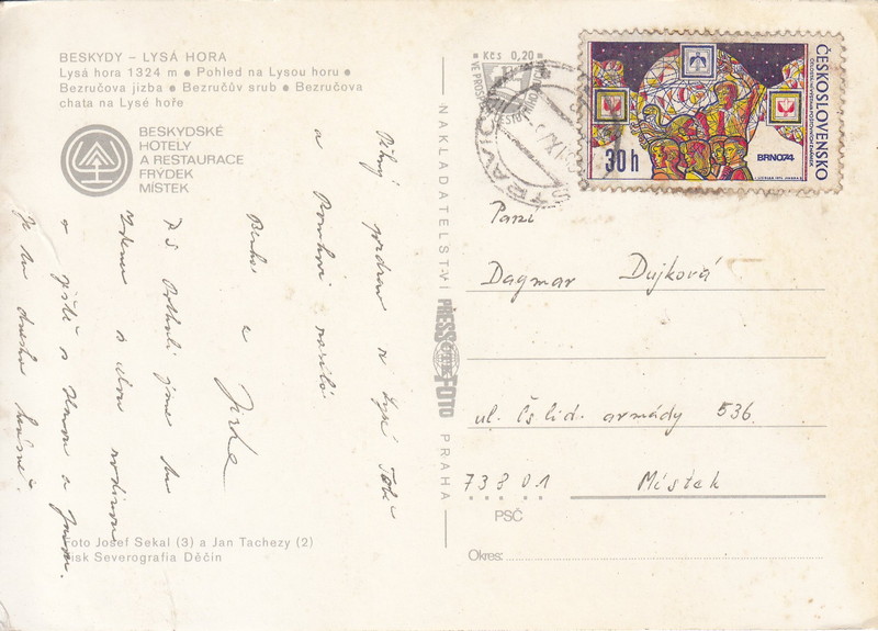 BESKYDY - LYSÁ HORA