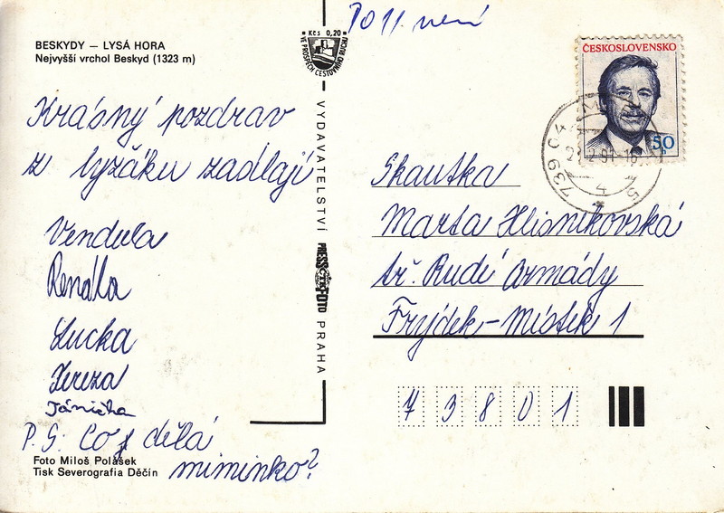 BESKYDY - LYSÁ HORA