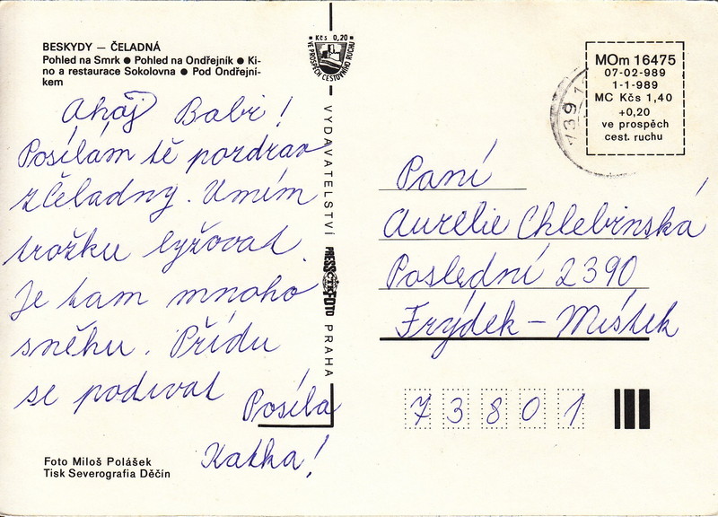 BESKYDY - ČELADNÁ