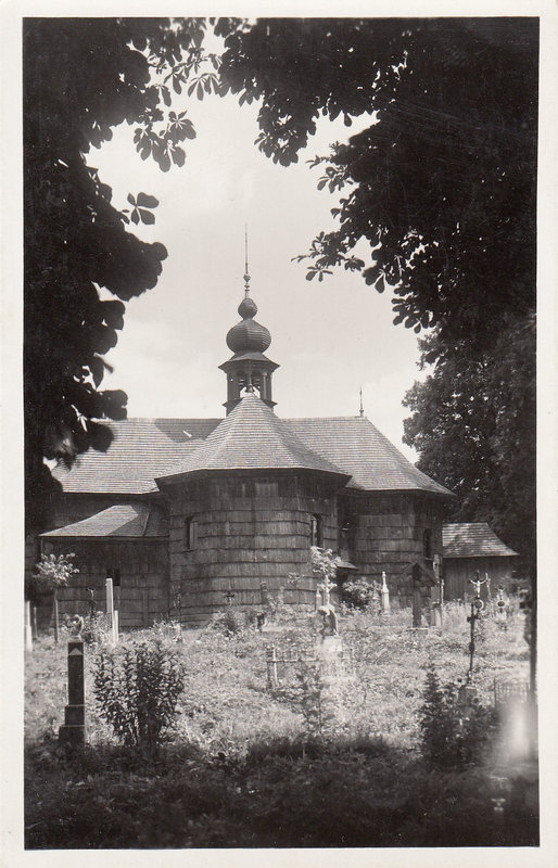 VELKÉ KARLOVICE. - Starovalasšký kostelík z r. 1753