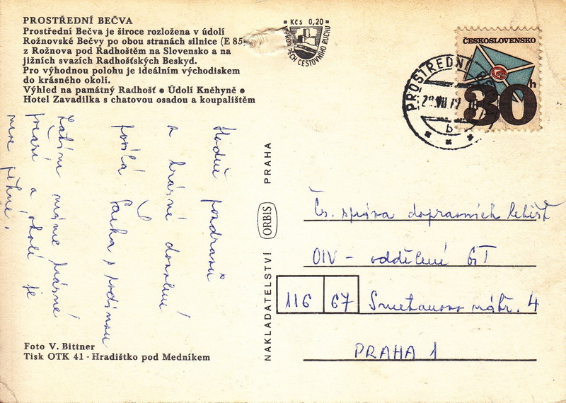 PROSTŘEDNÍ BEČVA