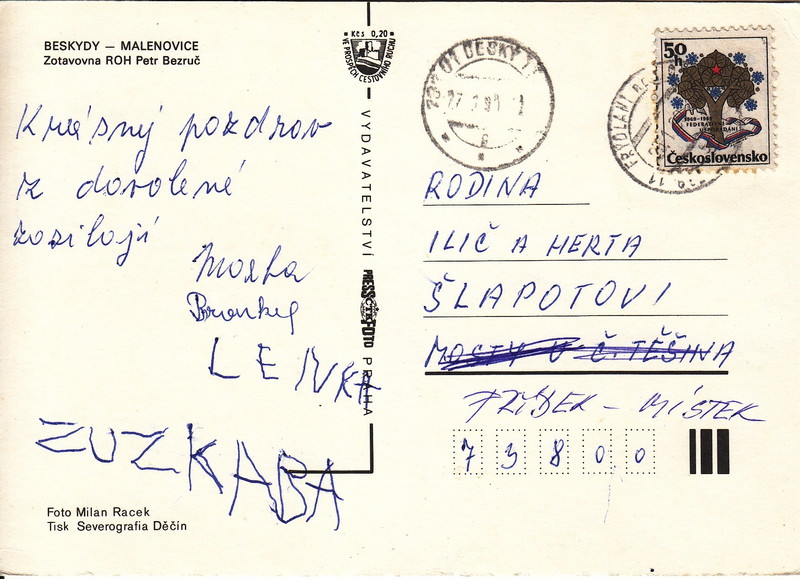 BESKYDY - MALENOVICE