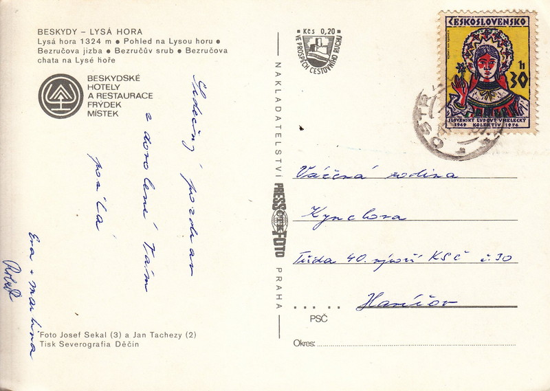 BESKYDY - LYSÁ HORA