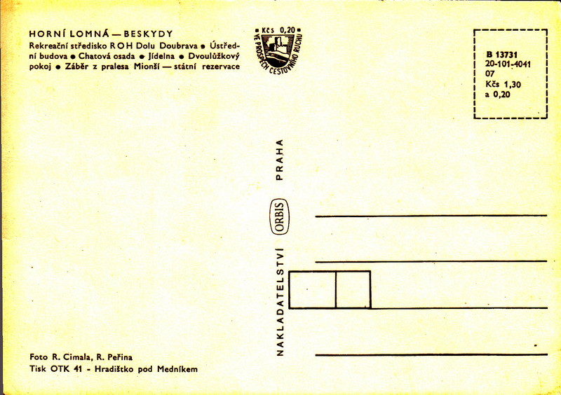 HORNÍ LOMNÁ - BESKYDY