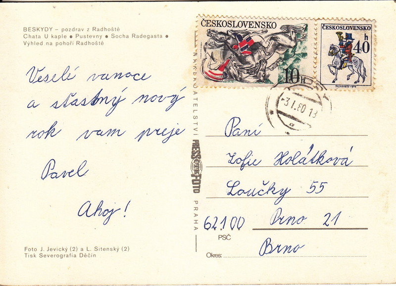 BESKYDY - pozdrav z Radhoště