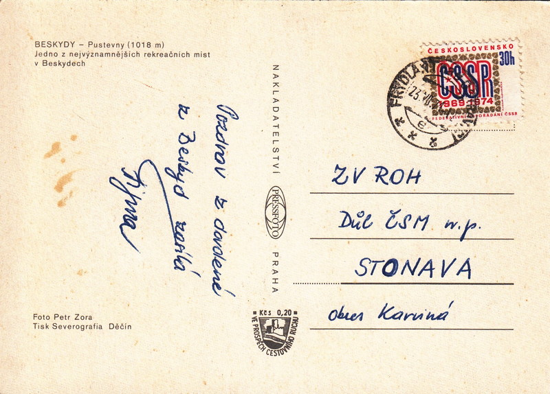 BESKYDY - Pustevny (1018 m) 