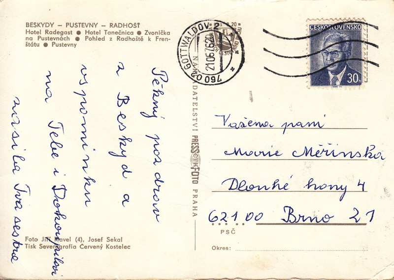 BESKYDY - PUSTEVNY - RADHOŠŤ