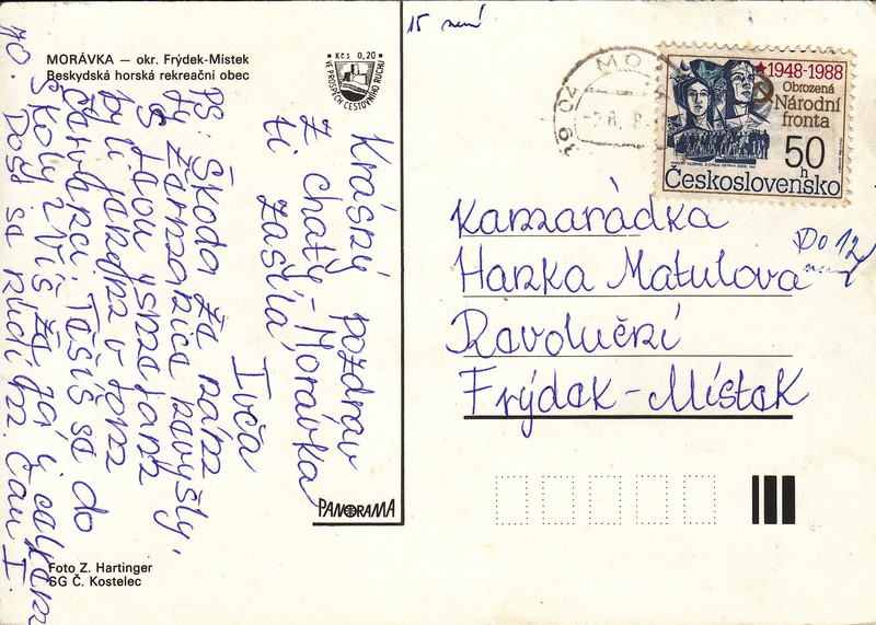 MORÁVKA - okr. Frýdek-Místek