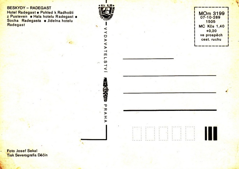 BESKYDY - RADEGAST