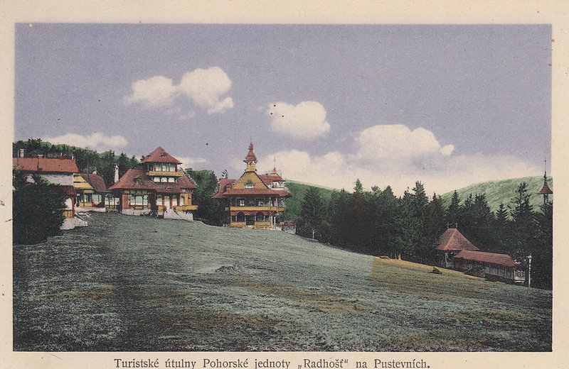 Turistické útulny Pohorské jednoty " Radhošť" na Pustevnách