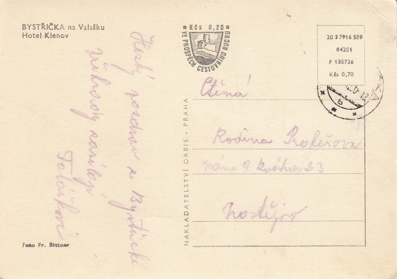 BYSTŘIČKA na Valašsku - Hotel Klenov
