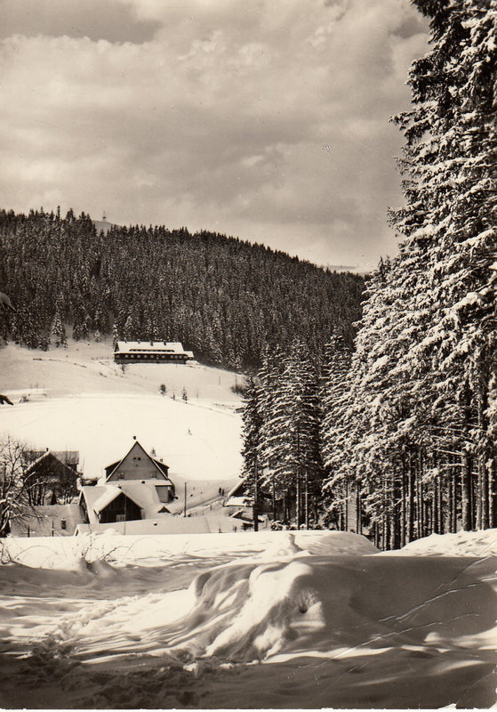 BESKYDY - BÍLÁ - Zotavovna ROH ,,Na Baraní" pod vrcholem Konečné (867 m).
